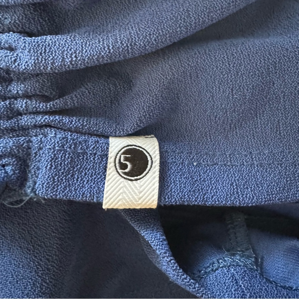 Five The Label Girls High Tied Blue Shorts YXL - Picture 4 of 6